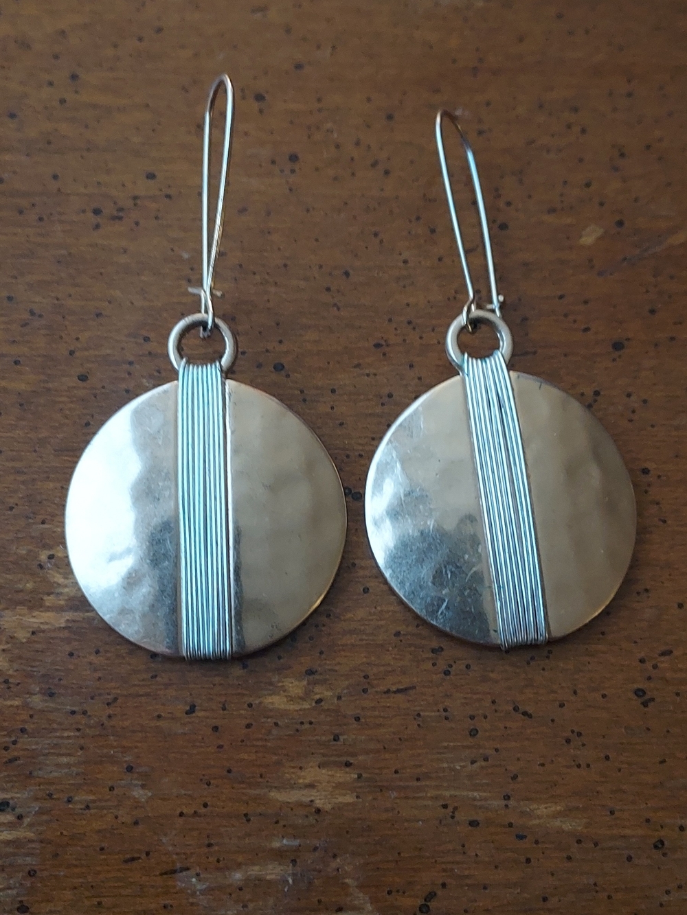 Robert Lee Morris Two Tone Earrings